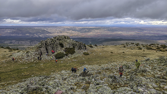 Ascensión al Alto del Rey